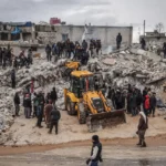 Deprem Bölgesinde Acil Yardım Çalışmaları
