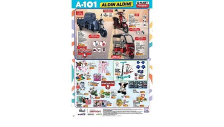 12 Mart’ta A101’de Mobilite Ürünleri