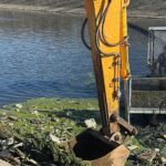 12 metreküp atık denize ulaşmadan toplandı