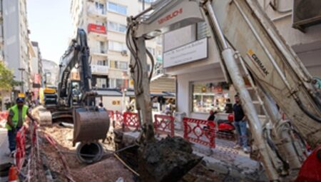 Alsancak’ta yağmur suları artık doğrudan denize ulaşacak