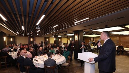 Başkan Büyükakın, Kültürel Miras Taşıyıcıları ile iftar yaptı