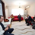 Başkan Büyükakın’dan şehit ailesine bayram ziyareti:  “Sizler her zaman baş tacısınız”