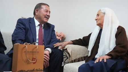 Başkan Topuz’dan Asırlık Çınarlara Ziyaret