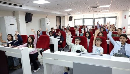 Çankaya’da Çocuk Meclisi Kuruldu