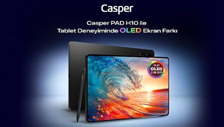 Casper PAD H10 ile tablet deneyiminde OLED ekran farkı
