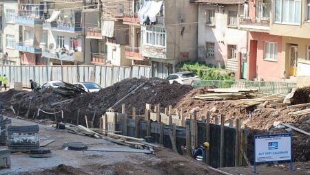 Cedit Kentsel Dönüşüm Alanında 360 Metrelik Dere Islahı İle Güvenli Altyapı