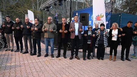 İftar sofrası Beldibi’nde kuruldu