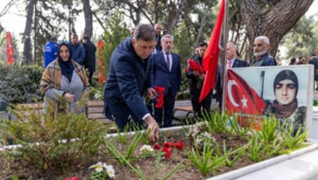 Kadifekale’de şehitler dualarla anıldı