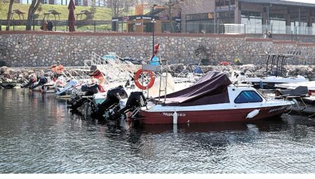 “Kayık Çekek Yeri” Değirmendere’ye çok yakıştı