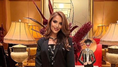 Melisa Özmen, Divan Otel’deki yardım gecesine desteğiyle alkış aldı