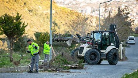 Narlıdere Belediyesi’nden kapsamlı bahar temizliği