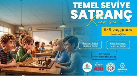 Nevşehir Belediyesi’nden Çocuklara Satranç Eğitimi Fırsatı