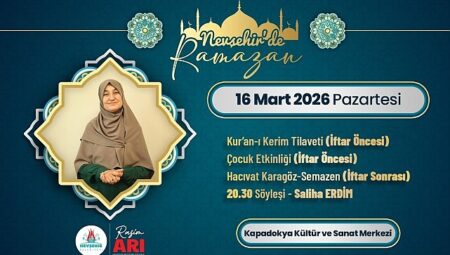 Nevşehir Belediyesi’nden “Saliha Erdim” Söyleşisi