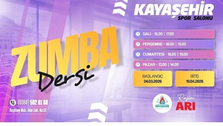 Nevşehir Kayaşehir’de Zumba Dönemi Başlıyor