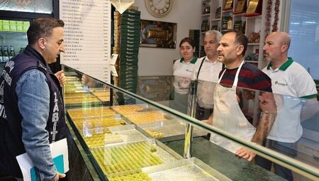 Nilüfer’de tatlı üreticilerine sıkı denetim