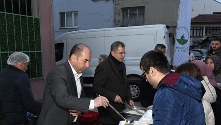Osmangazi’de Ramazan’ın Son Sofrası Gülbahçe’de Kuruldu