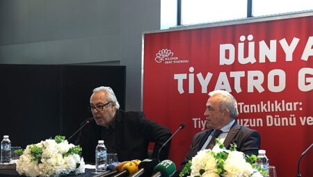 Rutkay Aziz Dünya Tiyatro Günü’nde Nilüferlilerle buluştu