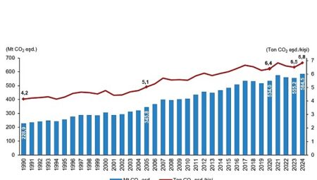 Sera Gazı Emisyon İstatistikleri, 1990-2024