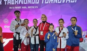 Uluslararası şampiyonada madalya yağmuru