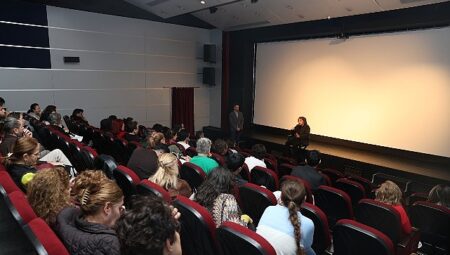 Altın Portakallı yönetmen Seyfettin Tokmak Nilüferlilerle buluştu