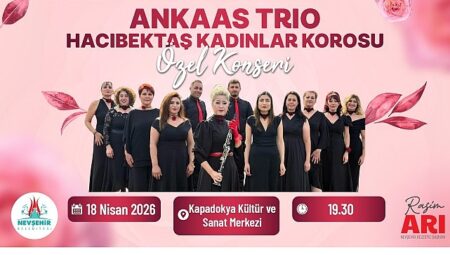 ANKAAS Üçlüsü ve Hacıbektaş Kadınlar Korosu Konseri