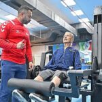 ASFİM’in spor tutkunu 86 yaşındaki delikanlısı  