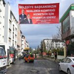 Başkan Eşki sabah mesaisine Egemenlik Mahallesi’nde başladı