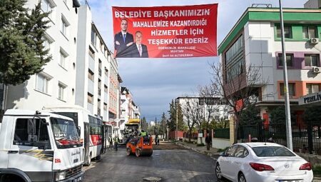 Başkan Eşki sabah mesaisine Egemenlik Mahallesi’nde başladı