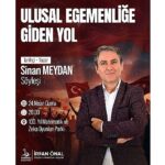 Bayraklı’da 23 Nisan Programı Sinan Meydan Söyleşisi ile Tamamlanıyor