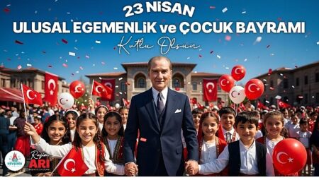 Belediye Başkanımız Rasim Arı’dan 23 Nisan Çocuk Bayramı Mesajı