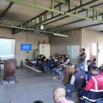 Burhaniye Belediyesi Fen İşleri personeline İş Sağlığı ve Güvenliği eğitimi verildi
