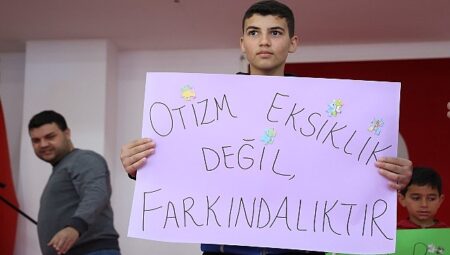 Büyükşehir’den otizm farkındalık gününde anlamlı etkinlik