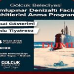 Dumlupınar Faciası Gölcük’te Tiyatro Sahnesinde Canlandırılacak