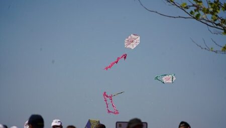 Edremit Belediyesi Geleneksel Uçurtma Şenliği yapıldı