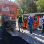 Gaziemir’de 32 bin 191 metrekarelik alandaki yol ve kaldırımlar yenilendi