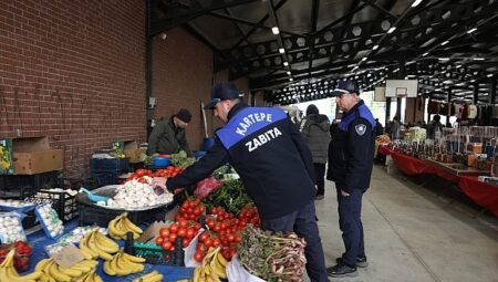 Kartepe Zabıtasından Pazar Denetimi
