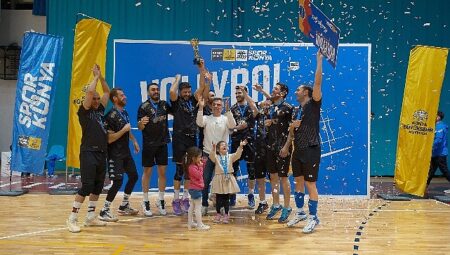 Konya Büyükşehir Kurumlar Arası Voleybol Turnuvası Tamamlandı