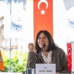 Latife Tekin Bornova’da gençlerle buluştu:     “Sizin dünyanızı çok merak ediyorum”