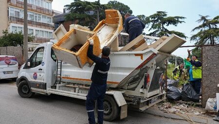 Maltepe Belediyesi bahar temizliğinde hız kesmiyor