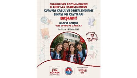 Maltepe Belediyesi’nin LGS Hazırlık Kursları’na başvuruları başladı
