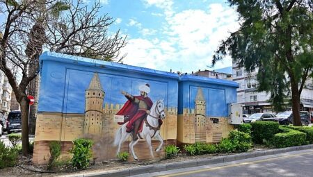 Manisa’nın Sokakları Sanatla Renkleniyor