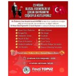 Milas Belediyesi Tarafından DüzenleneceK ‘23 Nisan Çocuk Şenliği’ ile Çocuklar Bayram Coşkusunu Doyasıya Yaşayacak
