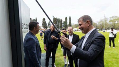 Spor istasyonlarının dördüncüsü Kültürpark’ta açıldı