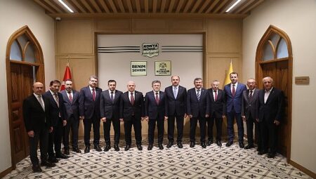 Tarım ve Orman Bakanı Yumaklı Başkan Altay’ı Ziyaret Etti