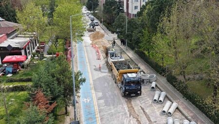 Yahya Kaptan’a 940 Metrelik Yeni Yağmur Suyu Hattı