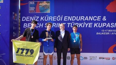 Ayvalık’ta Deniz Küreği Heyecanı