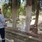 Başkan Çerçioğlu’ndan Mezarlıklarda Kurban Bayramı Öncesi Temizlik Çalışması