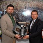 Başkan Erkan Aydın’dan Bursaspor’a Tebrik Ziyareti