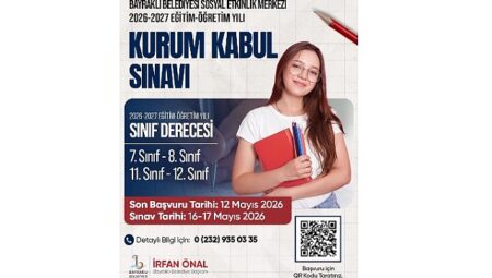 Bayraklı Belediyesi’nden Öğrencilere Ücretsiz Eğitim Desteği