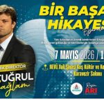 “Bir Başarı Hikâyesi” Söyleşisinde Ertuğrul Sağlam’ı Ağırlayacağız